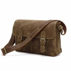 Budget 🛒 Delton Bags Retro Cognac Leather Messenger Bag 😀 -Cheap BAGS FOR MEN Store taske 1 1