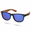 Hot Sale 🧨 Waykins Black, Blue & Brown Wooden 👓 Sunglasses 👏